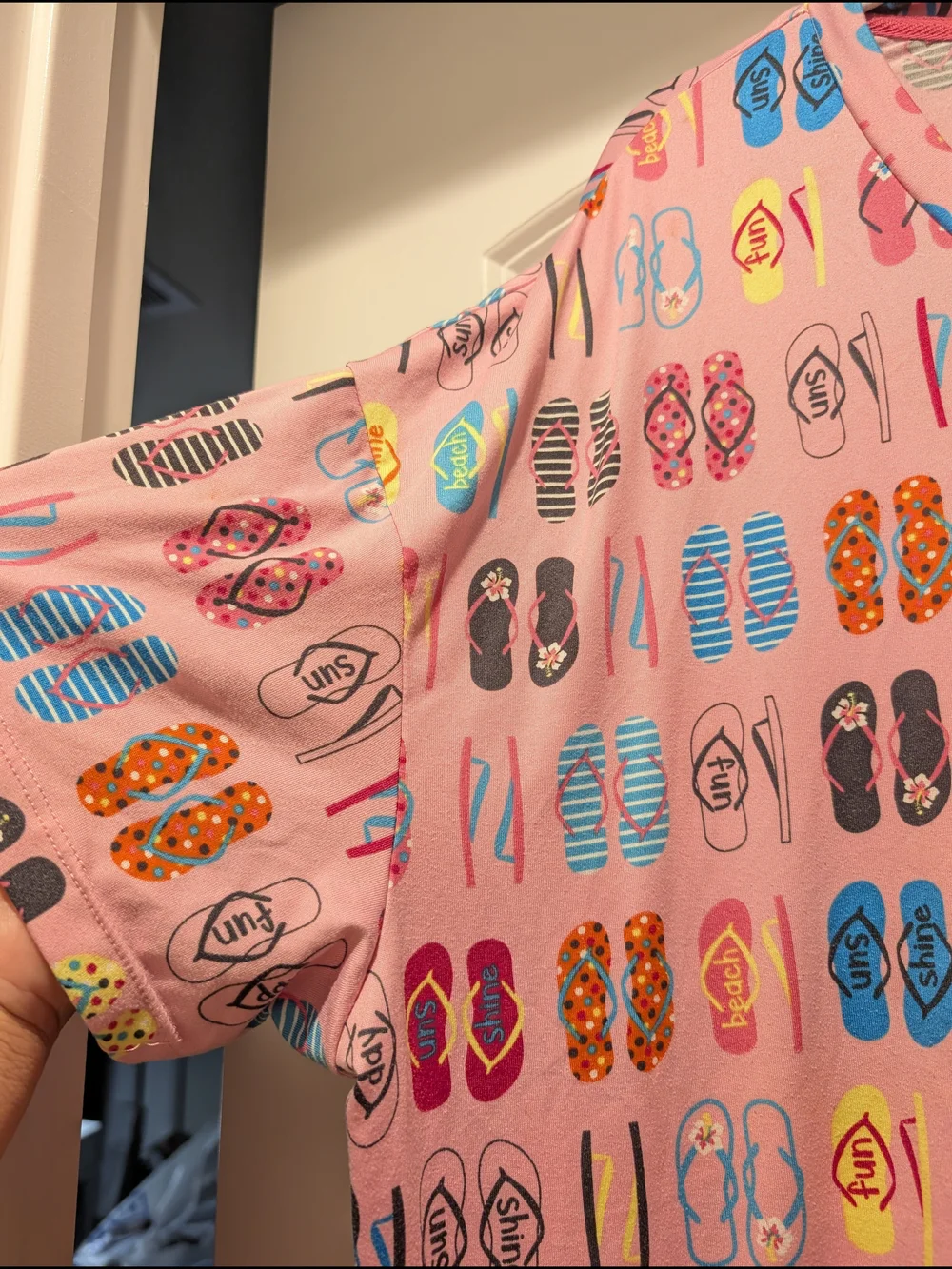 Secret Treasures Pink Print Sleepwear - Picture 2 of 4